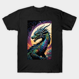 Psychedelic Dragon 3 T-Shirt